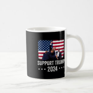 Mug 2024 - Soutenez Trump - Priez Pour L'Amérique