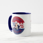 Mug 2024 Votre Vote Compte Oncle Sam (Devant gauche)