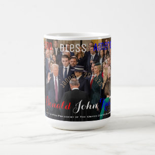Mug 2025 Donald Trump prêtant serment