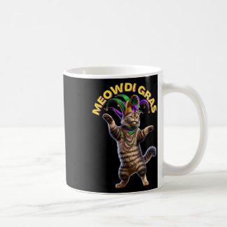 Mug 2025 Matching Mens Womans Funny Meowdi Gras Chat M