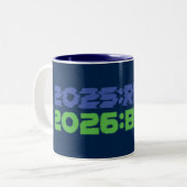 Mug 2025:RESET/2026:BEGIN (Devant gauche)