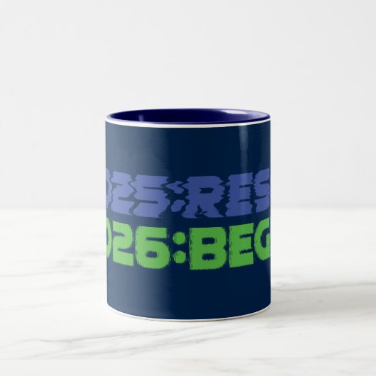 Mug 2025:RESET/2026:BEGIN (Centre)