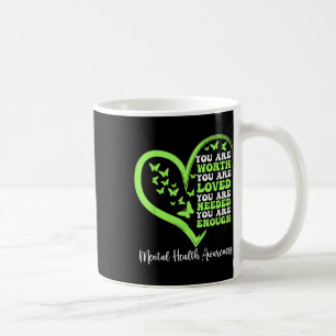 Mug 2025 Soutien motivationnel Guerrier santé mentale