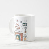 Mug 2026 Is The New 2016 Cozy Culture Vector (Devant gauche)