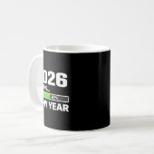 Mug 2026 Loading 67 Is My Year, New Year Motivational  (Devant gauche)