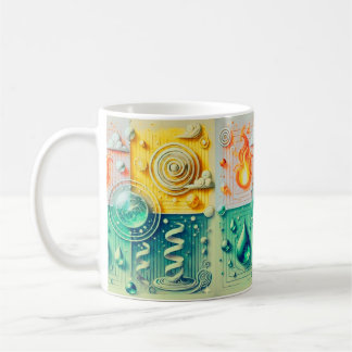 Mug 2026 Modern Four Elements Wall Art