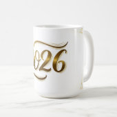 Mug 2026 New Year (Devant droit)