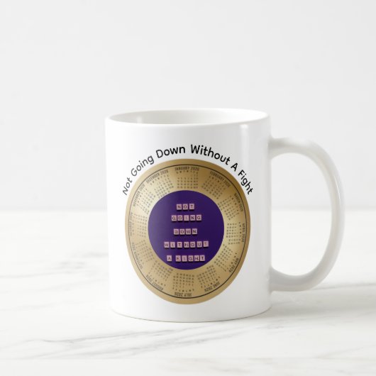 Mug 2026 Pas aller sans combattre Café (Droite)