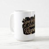 Mug 2026 sPARKLE,SHINE REPEAT (Devant gauche)