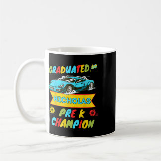 Mug 2026 Voiture Nicholas Dernier Jour De Pré-Maternel