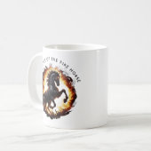 Mug 2026 Year of the Fire Horse Motivational Quote (Devant gauche)