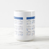 Mug 2027 Monthly Calendar Double Sided (Centre)