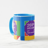 Mug 203e Décennie (Nouvel An 2021—2030) (Devant gauche)