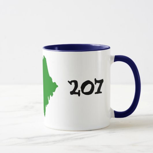 Mug 207, indicatif régional du Maine ! (Droite)