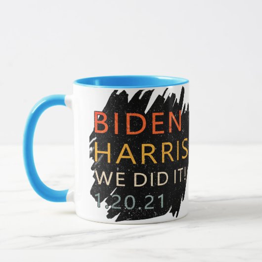 Mug 20/01/21, Biden Harris 20 janvier Inaugural (Gauche)