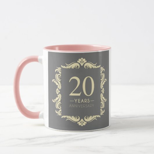 Mug 20 ans d'anniversaire (Gauche)