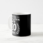 Mug 20 Ans De Mariage Mari Funny 20e Anniversaire (Devant gauche)