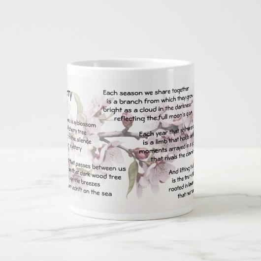 Mug 20 oz "Cherry sauvage" par Erin A Thomas (vibr (Devant)