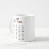 Mug 20 types de chiots à café 11oz (Devant gauche)