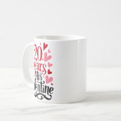 Mug 20 Years His Valentine _ Anniversary Couples Valen (Devant gauche)