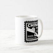 Mug 20e anniversaire de mariage traditionnel chinois (Devant droit)