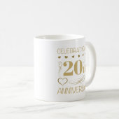 Mug 20e anniversaire du Mariage (Devant droit)