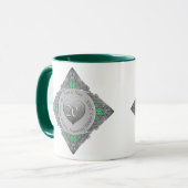 Mug 20e anniversaire du Mariage émeraude (Devant gauche)