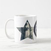 Mug 20e anniversaire Mariage Platinum 2 étoiles Photos (Gauche)
