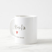 Mug 20e Anniversaire – Vingt Ans de Nous (Devant gauche)