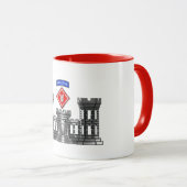 Mug 20e brigade d'ingénieurs - Château de Chrome aérop (Devant droit)