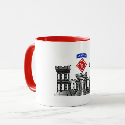 Mug 20e brigade d'ingénieurs - Château de Chrome aérop (Devant gauche)