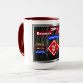 Mug 20e brigade du génie en vol (Devant gauche)