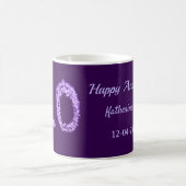 Mug 20e heureux anniversaire ajouter nom du couple dat (Centre)