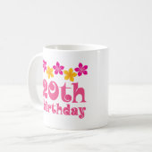 Mug 20ème Idées de cadeau d'anniversaire (Devant gauche)
