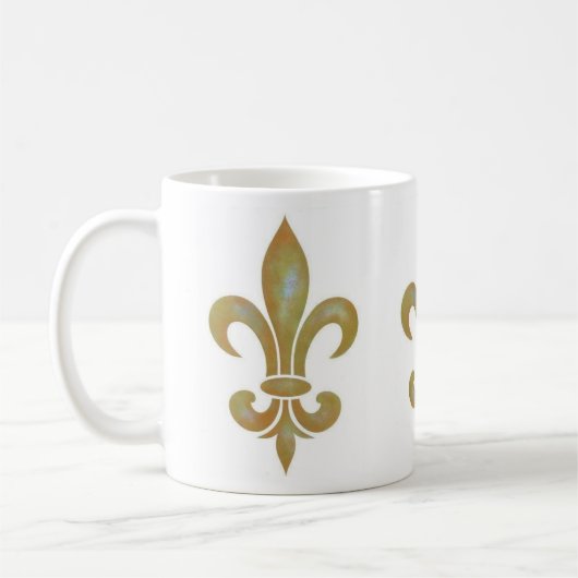 Mug 2100 fleur de lis, 2100 fleur de lis, fleu 2100… (Gauche)