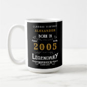 Mug 21e anniversaire 2005 Légendaire Rétro (Gauche)