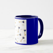 Mug 21e anniversaire clés (Devant droit)
