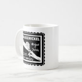 Mug 21e anniversaire mariage laiton nickel traditionne (Devant gauche)