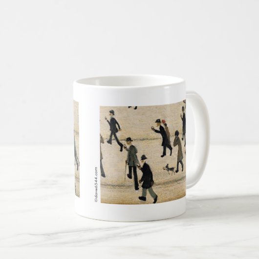 Mug 21ème siècle LS Lowry (Devant droit)