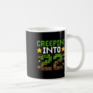 Mug 22e Anniversaire Joueur Pixel Creepin’ en 22 Vidéo