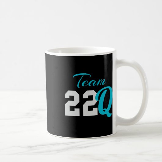 Mug 22q Pour 22q11 Sensibilisation à la suppression de (Droite)