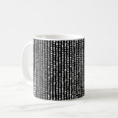 Mug 230216 - Blanc sur noir (Devant gauche)