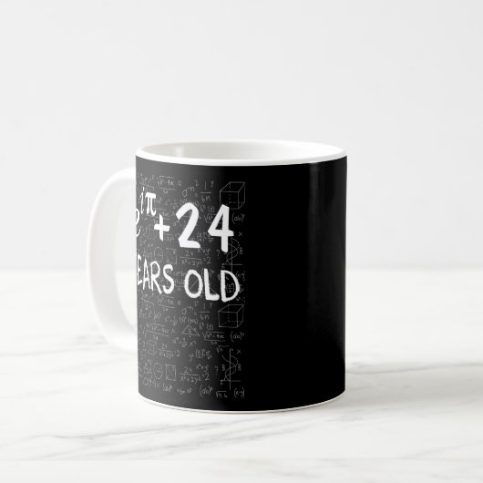 Mug 23E 23E Geek Math Identité Euler (Devant gauche)