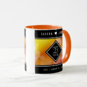 Mug 23e anniversaire de Mariage de Topaz impérial (Devant droit)