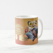 Mug 23e anniversaire du Mariage Photo Claddaugh Topaz (Devant droit)