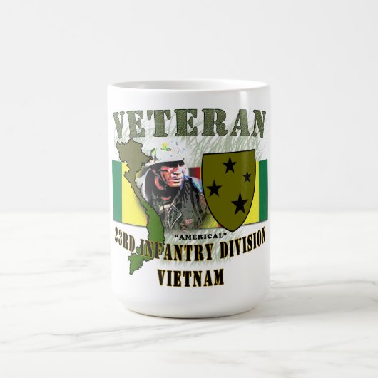 Mug 23ème Division de FNI (Americal) - Vietnam (aucun (Centre)