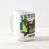 Mug 23ème Division de FNI (Americal) - Vietnam (aucun (Devant gauche)