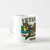 Mug 23ème Division de FNI (Americal) - Vietnam (w/CIB) (Devant gauche)