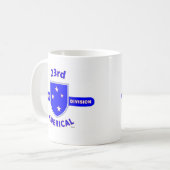 Mug 23ème DIVISION d'INFANTERIE "AMERICAL " (Devant gauche)