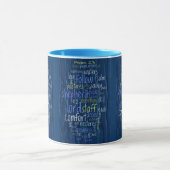 Mug 23ème Écoulement de l'eau de psaume (Centre)